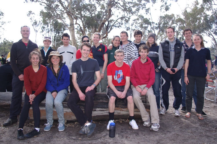 2011 Aust Uni Rogaining Champs Team Photo